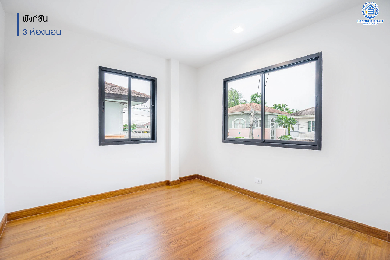 บ้านมือสองตกแต่งใหม่ แบรนด์ LH ม.ชัยพฤกษ์ บางใหญ่-เซ็นทรัลเวสต์เกต ตอบโจทย์ทุกการอยู่อาศัย เนื้อที่ 55 ตร.ว. ฟังก์ชัน 3 ห้องนอน 2 ห้องน้ำ 1 ที่จอดรถ บนทำเลดีที่สุด! ใกล้เซ็นทรัลเวสต์เกต ทางด่วน "กาญจนาภิเษก" และเพียง 10 นาที ถึงรถไฟฟ้า "สถานีคลองบางไผ่"