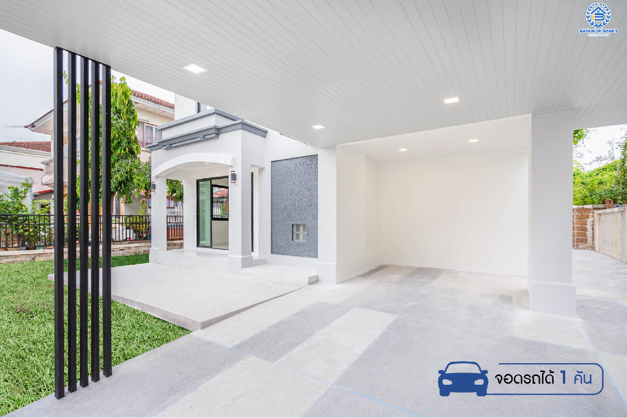 บ้านมือสองตกแต่งใหม่ แบรนด์ LH ม.ชัยพฤกษ์ บางใหญ่-เซ็นทรัลเวสต์เกต ตอบโจทย์ทุกการอยู่อาศัย เนื้อที่ 55 ตร.ว. ฟังก์ชัน 3 ห้องนอน 2 ห้องน้ำ 1 ที่จอดรถ บนทำเลดีที่สุด! ใกล้เซ็นทรัลเวสต์เกต ทางด่วน "กาญจนาภิเษก" และเพียง 10 นาที ถึงรถไฟฟ้า "สถานีคลองบางไผ่"