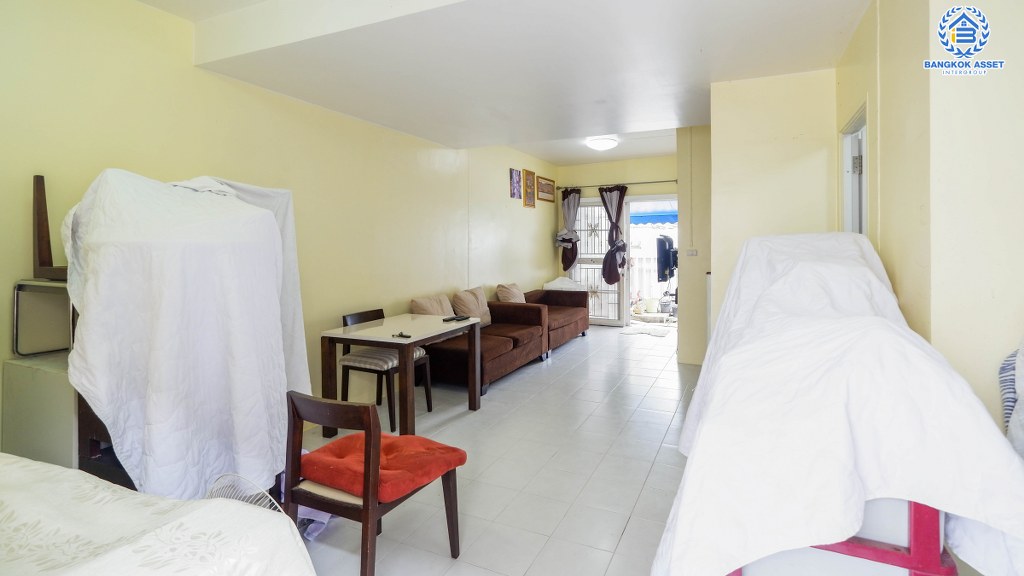 ทาวน์เฮ้าส์มือสองย่านนทบุรี ม.พฤกษา 45 บางใหญ่-ลาดปลาดุก เนื้อที่ 16 ตร.ว. ฟังก์ชัน 3 ห้องนอน 2 ห้องน้ำ  บ้านสวย พร้อมอยู่ บนทำเลที่เดินทางสะดวก ใกล้รถไฟฟ้าสายสีม่วง สถานี "คลองบางไผ่" และ ใกล้เซ็นทรัลเวสต์เกต...