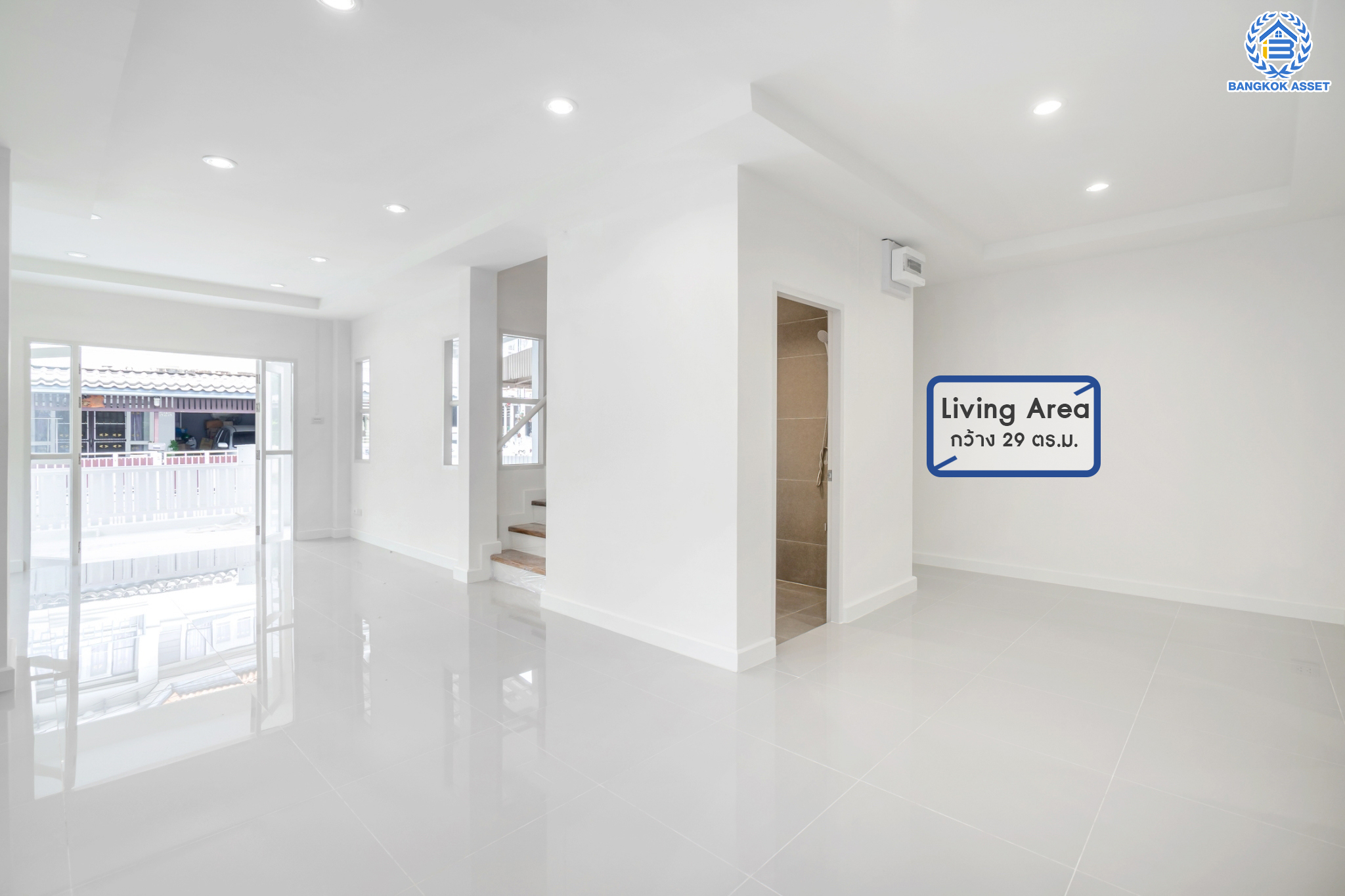 บ้านมือสองตกแต่งใหม่ ม.เปี่ยมสุข รัตนาธิเบศร์-พระนั่งเกล้า ทาวน์เฮ้าส์ หลังมุม เนื้อที่ 26.3 ตร.ว. ฟังก์ชันจัดเต็ม 3 ห้องนอน 2 ห้องน้ำ 1 ที่จอดรถ ตอบโจทย์ทุกการเข้าอยู่ บนทำเลโซนเมือง ติดถ.รัตนาธิเบศร์ ใกล้เซ็นทรัลรัตนาธิเบศร์ และรถไฟฟ้าสถานี "สะพานพระนั่งเกล้า"