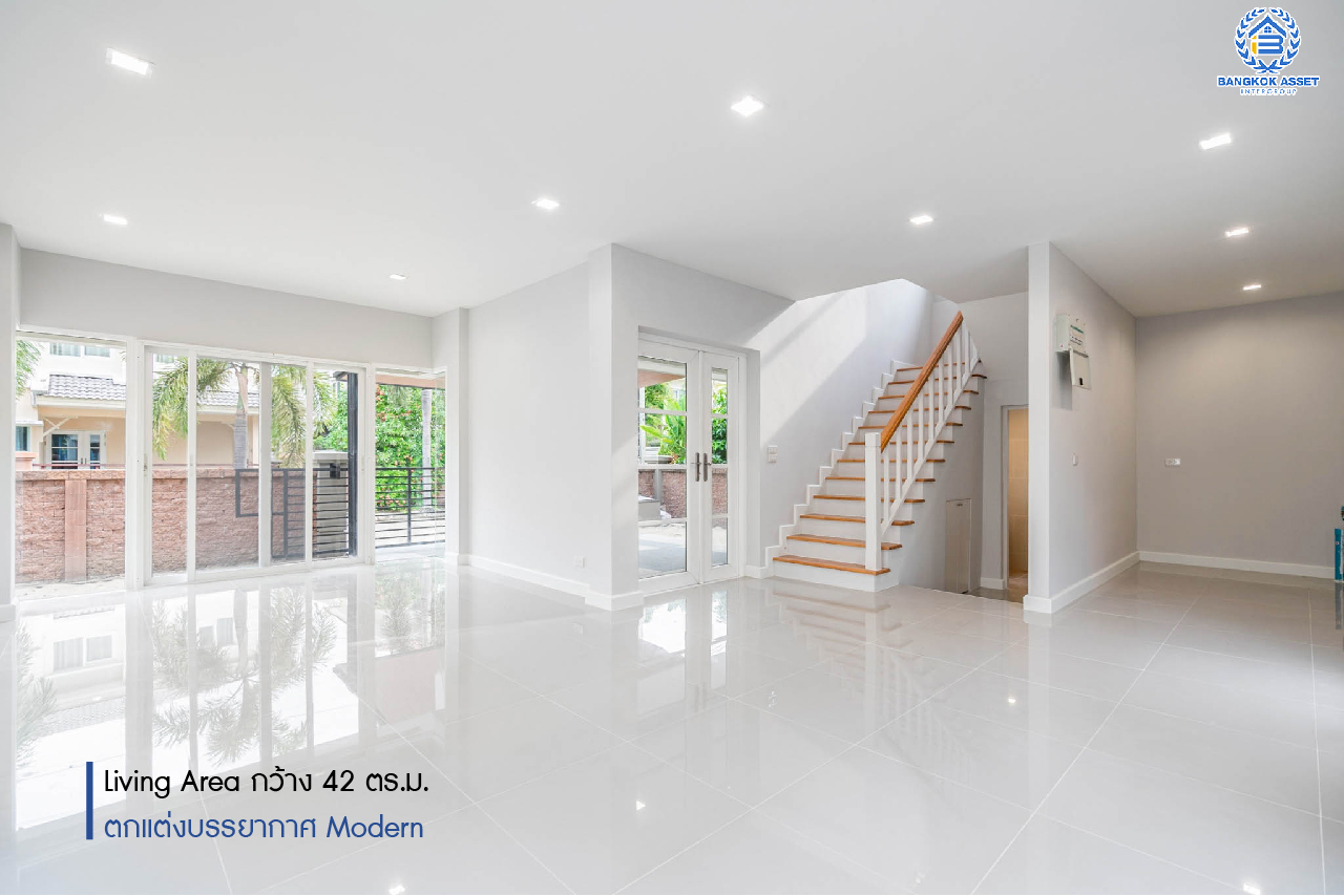 บ้านมือสองตกแต่งใหม่ ม.คาซ่าวิลล์ วัชรพล-สุขาภิบาล 5 แบรนด์ Q.House เนื้อที่ 50.6 ตร.ว. ฟังก์ชัน 3 ห้องนอน 3 ห้องน้ำ จอดรถได้ 2 คัน Facilities ครบครัน บนทำเลเชื่อมต่อหลายเส้นทาง ถ.รามอินทรา ถ.สายไหม และถ.พหลโยธิน ใกล้สนามบินดอนเมือง ทางด่วน "รามอินทรา" และรถไฟฟ้าสายสีเขียว "สถานีคูคต"