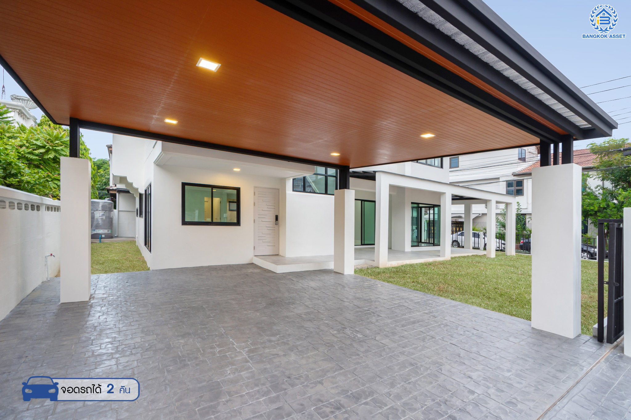 บ้านมือสองตกแต่งใหม่ หลังใหญ่พิเศษ! ม.ชวนชื่นกรีนวิลล์ บรมราชชนนี-พุทธมณฑลสาย2 #หลังมุม เนื้อที่ 85 ตร.ว. ฟังก์ชันจัดเต็ม 4 ห้องนอน 4 ห้องน้ำ 1 ห้องแม่บ้าน จอดรถได้ 2 คัน บนทำเลศักยภาพ เข้า-ออกได้ทั้ง ถ.พุทธมณฑลสาย2 และ ถ.กาญจนาภิเษก ใกล้ทางคู่ขนานลอยฟ้าบรมราชชนนี, เซ็นทรัลปิ่นเกล้า และม.มหิดล...