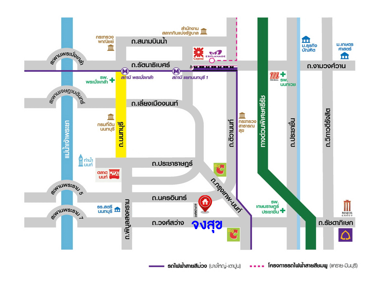 ทาวน์โฮมมือสอง ม. จงสุข วงศ์สว่าง 19 บ้านสวยพร้อมเข้าอยู่ บนเนื้อที่มากถึง 33.80 ตร.ว. ฟังก์ชัน 3 ห้องนอน 3 ห้องน้ำ แถมเครื่องปรับอากาศ 4 เครื่อง + เครื่องทำน้ำอุ่น + เครื่องดูดควัน  บนทำเลที่ดี เชื่อมต่อถนน กรุงเทพ-นนทบุรี, วงศ์สว่าง, รัตนาธิเบศร์ ใกล้รถไฟฟ้า "สถานีวงศ์สว่าง" และใกล้ทางด่วน "ศรีรัช"