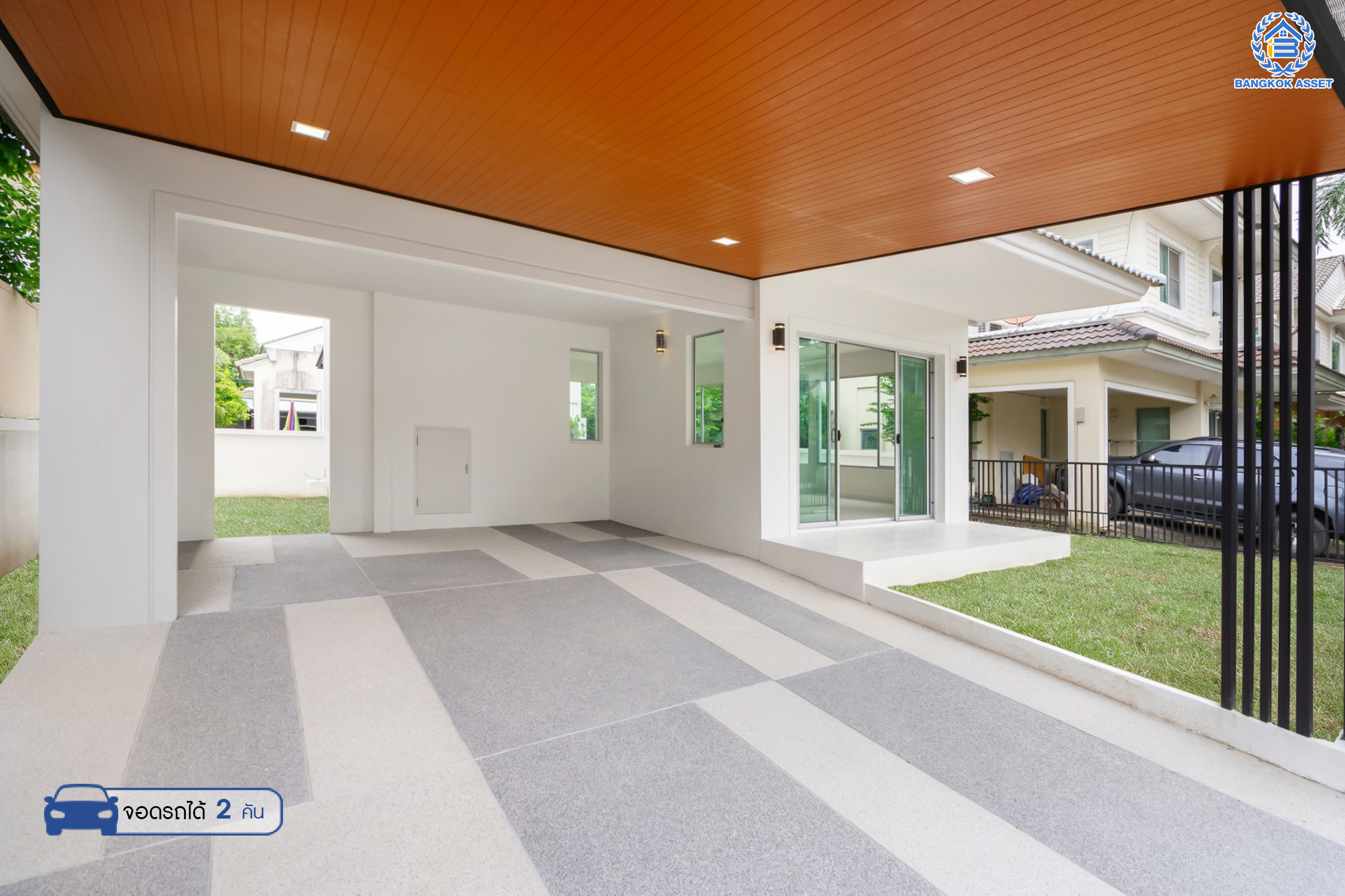 บ้านมือสองตกแต่งใหม่ แบรนด์ L&H ม.พฤกษ์ลดา ติวานนท์-ราชพฤกษ์ เนื้อที่ 50.1 ตร.ว. ฟังก์ชัน 3 ห้องนอน 2 ห้องน้ำ จอดรถได้ 2 คัน บนทำเลติดใหญ่ ถนน 345 ต่อเนื่อง ถ.ราชพฤกษ์ เชื่อมต่อหลายเส้นทาง ใกล้ทางด่วน "ศรีสมาน"