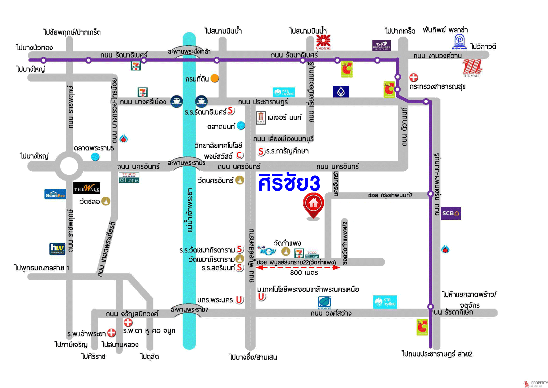 *****ทาวน์เฮ้าส์มือสองย่านนนทบุรี ม.ศิริชัย3 พิบูลย์สงคราม 22 บนเนื้อที่ 18.9 ตร.ว. ฟังก์ชัน 4 ห้องนอน 3 ห้องน้ำ 1 ที่จอดรถ แถมฟรี! 3 เครื่องปรับอากาศ 2 เครื่องทำน้ำอุ่น บ้านหันทิศเหนือ ทำเลดีมาก ใกล้สะพานพระราม5 และรถไฟฟ้าสายสีม่วง "สถานีแยกติวานนท์"