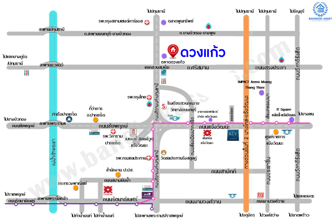 *****ทาวน์เฮ้าส์มือสองย่านนนทบุรี ม.ดวงแก้ว ติวานนท์-ปากเกร็ด เนื้อที่ 18 ตร.ว. ฟังก์ชัน 2 ห้องนอน 2 ห้องน้ำ 1 ที่จอดรถ อยู่บนทำเลดี เดินทางสะดวกสุดๆ ใกล้รถไฟฟ้าสายสีชมพู "สถานีแจ้งวัฒนะ-ปากเกร็ด28" และใกล้ทางด่วน "แจ้งวัฒนะ"