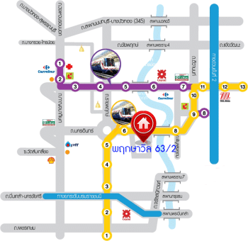 *****ทาวน์เฮ้าส์มือสองย่านนนทบุรี ม.พฤกษาวิลล์63/2 พระราม5-นครอินทร์ เนื้อที่ 22 ตร.ว. ฟังก์ชัน 3 ห้องนอน 2 ห้องน้ำ 2 ที่จอดรถ แถมฟรี! 3 เครื่องปรับอากาศ สภาพสวย บนทำเลศักยภาพ เชื่อมต่อหลายเส้นทาง ใกล้รถไฟฟ้าสายสีม่วง "สถานีแยกติวานนท์" และทางด่วน "ดินแดง"