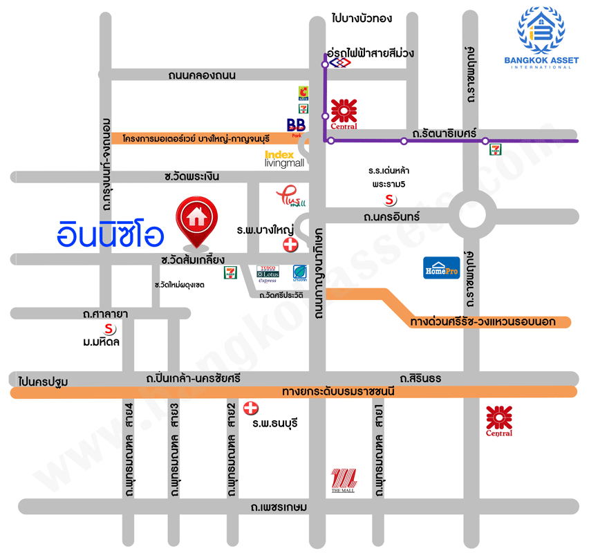 *****บ้านเดี่ยวมือสอง ม. อินนิซิโอ ปิ่นเกล้า-ศาลายา เนื้อที่ 50.40 ตร.ว. มาพร้อมฟังก์ชัน 3 ห้องนอน 2 ห้องน้ำ บ้านสวยพร้อมเข้าอยู่ *แถมเครื่องปรับอากาศ 1 เครื่อง บนทำเลเชื่อมต่อถนนหลายเส้นทาง ใกล้เซ็นทรัลศาลายา และทางด่วน "กาญจนาภิเษก"