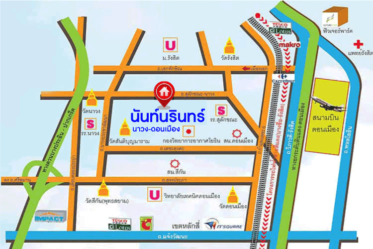 *****บ้านแฝดมือสอง ม.นันท์นรินทร์ นาวง-ดอนเมือง บ้านแฝดพร้อมอยู่ เนื้อที่ 35.5 ตร.ว. ฟังก์ชัน 3 ห้องนอน 3 ห้องน้ำ จอดรถได้ 2 คัน บนทำเลดีที่สุด ราคาคุ้มสุดในย่านนี้! เชื่อมต่อทุกการเดินทาง ใกล้สนามบินดอนเมือง ทางด่วน "อุตราภิมุข" และรถไฟฟ้าสายสีแดงเข้ม "สถานีหลักหก"