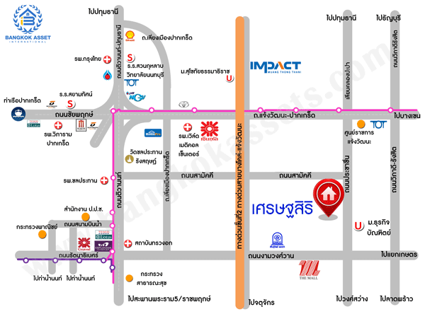 *****บ้านเดี่ยวทำเลใจกลางเมือง ม.เศรษฐสิริ งามวงศ์วาน-ประชาชื่น หลังมุม (ตรงข้าม ม.ธุรกิจบัณฑิตย์) บ้านหลังใหญ่ เนื้อที่ 77.8 ตร.ว. ฟังก์ชัน 5 ห้องนอน 4 ห้องน้ำ 2 ที่จอดรถ พื้นที่ใช้สอยเกือบ 250 ตร.ม. หน้าโครงการติดถนนประชาชื่น เชื่อมต่อถนนหลายสาย ใกล้เดอะมอลล์ฯ และจุดขึ้นทางด่วนงามวงศ์วาน