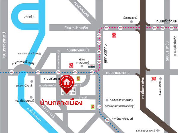 *****ทาวน์โฮมมือสองย่านนนทบุรี ม.บ้านกลางเมือง รัตนาธิเบศร์ หลังมุม! เนื้อที่ 25.6 ตร.ว. ฟังก์ชัน 3 ห้องนอน 3 ห้องน้ำ 2 ที่จอดรถ แถมฟรี! 4 เครื่องปรับอากาศ บ้านหันทิศเนือ บนทำเลเยี่ยม ใกล้รถไฟฟ้าสายสีม่วง "สถานีแยกนนทบุรี 1" เพียง 10 นาที