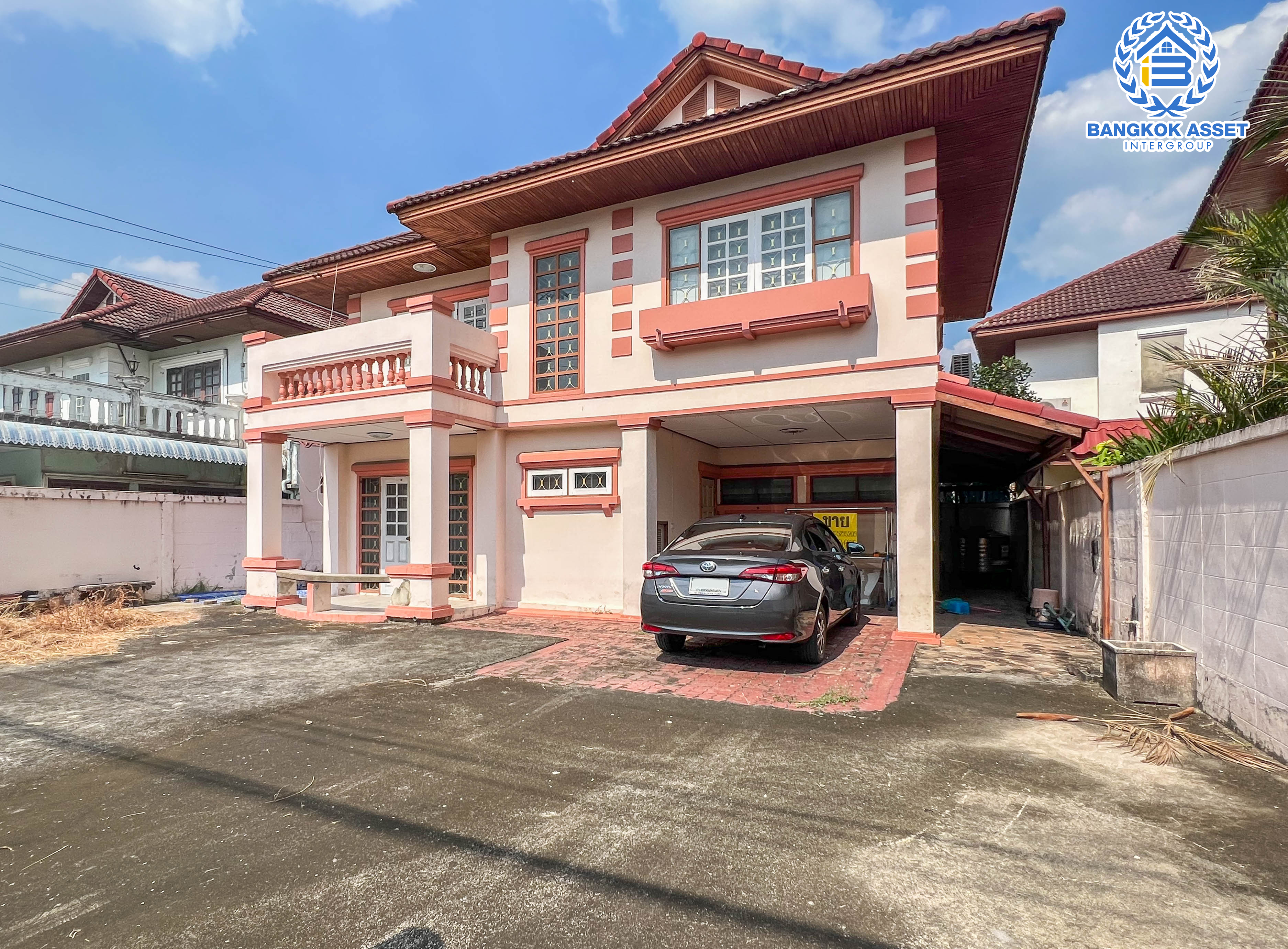 *****บ้านเดี่ยวมือสองย่านนนทบุรี ม.มณียา ท่าอิฐ แบรนด์ Property Perfect หลังใหญ่ เนื้อที่ 68.6 ตร.ว. ฟังก์ชันครบ! 3 ห้องนอน 2 ห้องน้ำ 3 ที่จอดรถ บนทำเลที่ดีที่สุด! เชื่อมต่อถ.รัตนาธิเบศร์ และถ.ราชพฤกษ์ ใจกลาง 2 เซ็นทรัลฯ ใกล้ MRT "สถานีบางรักน้อยท่าอิฐ" และจุดขึ้นทางด่วน "งามวงศ์วาน"