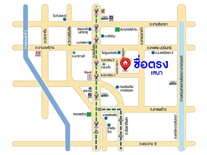 *****ทาวน์โฮมมือสอง ย่านกรุงเทพฯ ม.ซื่อตรง เสนานิคม1 ทาวน์โฮม 3 ชั้น เนื้อที่ 22.5 ตร.ว. ฟังก์ชัน 4 ห้องนอน 3 ห้องน้ำ จอดรถได้ 1 คัน เดินทางสะดวก เข้า-ออกได้หลายเส้นทาง ทั้ง ถ.พหลโยธิน, ถ.เกษตร-นวมินทร์, ถ.งามวงศ์วาน ใกล้รถไฟฟ้า "สถานีเสนานิคม"