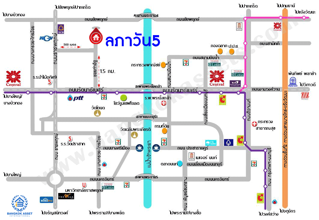 *****ทาวน์เฮ้าส์มือสองย่านนนทบุรี ม.ลภาวัล5 รัตนาธิเบศร์ เนื้อที่ 18 ตร.ว.  ฟังก์ชัน 2 ห้องนอน 2 ห้องน้ำ ที่จอดรถ 1 คัน บ้านสไตล์วินเทจ ภายในสวย ราคาสุดคุ้มค่า บนทำเลแห่งการเดินทาง ใกล้รถไฟฟ้าสายสีม่วง "สถานีบางรักน้อย-ท่าอิฐ"