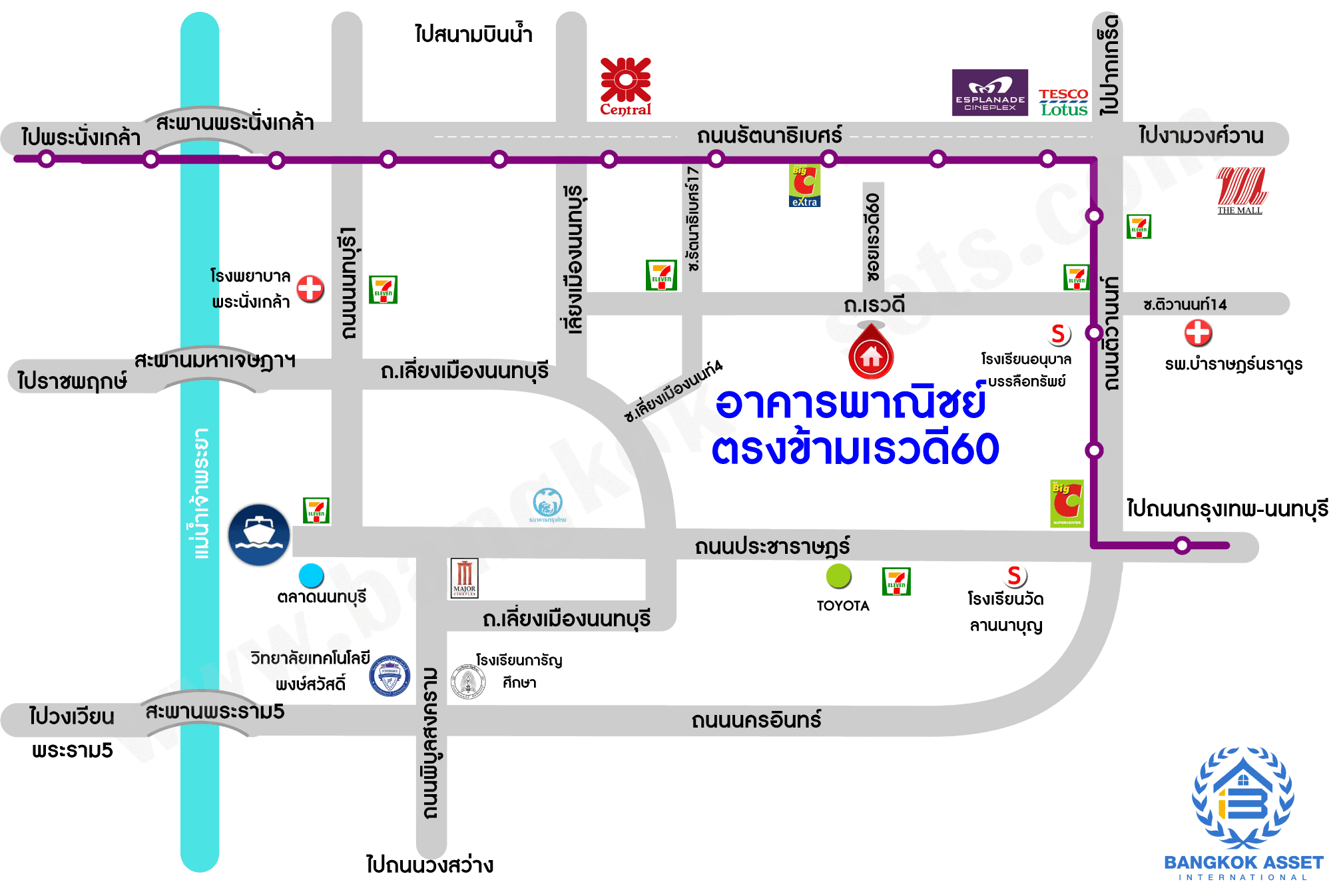 *****อาคารพาณิชย์มือสองย่านนนทบุรี ม.เรวดี60 รัตนาธิเบศร์ เนื้อที่กว้างขวางมากถึง 17 ตร.ว. ฟังก์ชัน 2 ห้องนอน 2 ห้องน้ำ ที่จอดรถ 1 คัน พื้นที่ใช้สอยเยอะ ทำเลอยู่อาศัยเหมาะกับทำการค้า ใกล้รถไฟฟ้าสายสีม่วง "สถานีบางกระสอ" จองเลย!