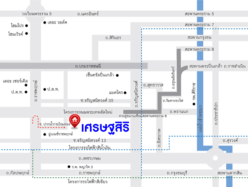 *****บ้านเดี่ยวมือสองย่านกรุงเทพฯ ม.เศรษฐสิริ ราชพฤกษ์-จรัญฯ เนื้อที่กว้างขวางมากถึง 105 ตร.ว. ฟังก์ชัน 3 ห้องนอน 3 ห้องน้ำ ที่จอดรถ 2 คัน บ้านจากผู้พัฒนาโครงการ Sansiri ตั้งบนทำเลแห่งการเดินทาง เชื่อมต่อถนนราชพฤกษ์, ถนนจรัญสนิทวงศ์, ถนนพรานนก, ถนนบรมราชชนี