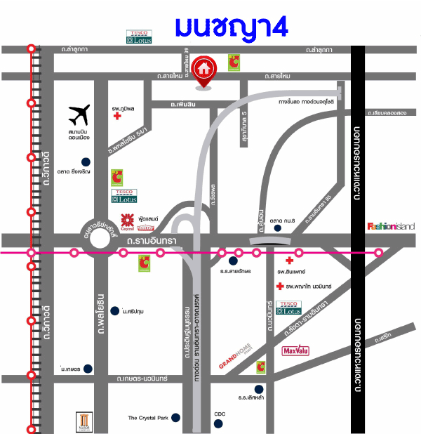 *****บ้านเดี่ยวมือสอง ม.มนชญา4 สายไหม ฟังก์ชันพร้อม 3 ห้องนอน 3 ห้องน้ำ จอดรถได้ 2 คัน เนื้อที่กว้าง 65.1 ตร.ว. บ้านสวยพร้อมเข้าอยู่ แถมฟรี เครื่องปรับอากาศ 1 เครื่อง, แครื่องทำน้ำอุ่น 2 เครื่อง บนทำเลเชื่อมต่อถนนเพิ่มสิน ถนนสุขภิบาล5 ถนนสายไหม ใกล้ทางด่วน ฉลองรัช และรถไฟฟ้า สถานี "สะพานใหม่"