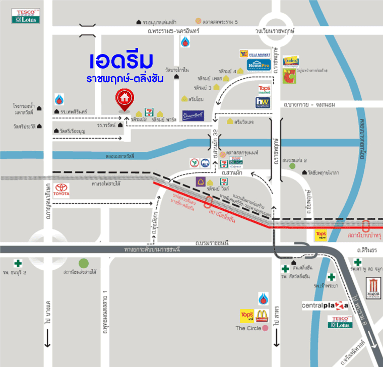 *****ทาวน์เฮ้าส์มือสองย่านนนทบุรี ม.เอดรีม ราชพฤกษ์-ตลิ่งชัน บนเนื้อที่ 21 ตร.ว. ฟังก์ชันจัดเต็ม 3 ห้องนอน 2 ห้องน้ำ 1 ที่จอดรถ รายล้อมด้วยสิ่งอำนวยความสะดวกมากมาย เป็นส่วนตัวใกล้ทางด่วนศรีรัช และรถไฟฟ้าสายสีแดง สถานี"ตลิ่งชัน"