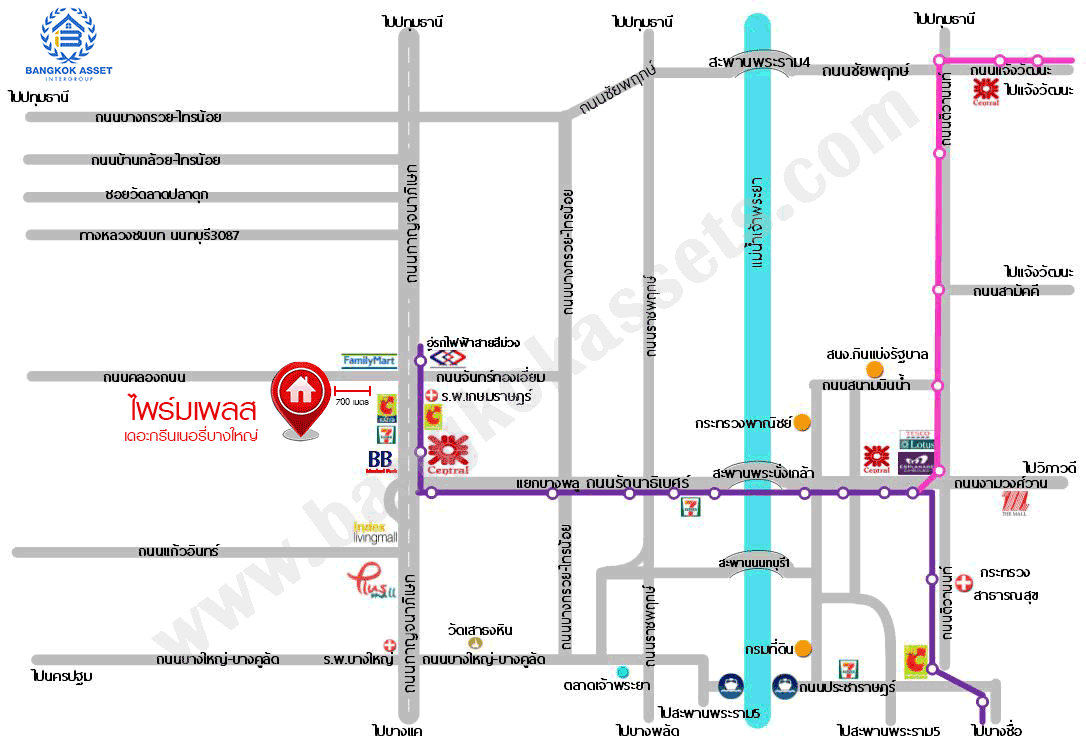 *****ทาวน์เฮ้าส์มือสองย่านนนทบุรี ม.ไพร์มเพลส เดอะกรีนเนอรี่-บางใหญ่ เนื้อที่มากถึง 21.2 ตร.ว. ฟังก์ชัน 3 ห้องนอน 2 ห้องน้ำ 2 ที่จอดรถ พร้อมอยู่ แถมฟรี! 3 เครื่องปรับอากาศ เดินทางสะดวกบนทำเล ใกล้เซ็นทรัลเวสต์เกต และทางด่วน "กาญจนาภิเษก" เพียง 4 นาทีก็ถึงรถไฟฟ้าสายสีม่วง "สถานีคลองบางไผ่"