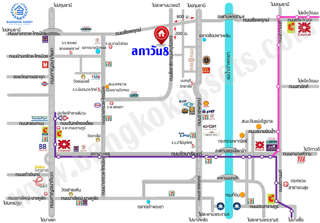 *****ทาวน์เฮ้าส์มือสองย่านนนทบุรี ม.ลภาวัน8 ราชพฤกษ์-ชัยพฤกษ์ เนื้อที่กว้างขวางถึง 24 ตร.ว. ฟังก์ชัน 3 ห้องนอน 2 ห้องน้ำ 1 ที่จอดรถ บนทำเลศักยภาพ เชื่อมต่อถ.บางกรวย-กรุงเทพ เพียง 20 นาทีก็ถึงรถไฟฟ้าสายสีม่วง "สถานีบางพลู" ใกล้ทางด่วน "บางโคล่-แจ้งวัฒนะ"