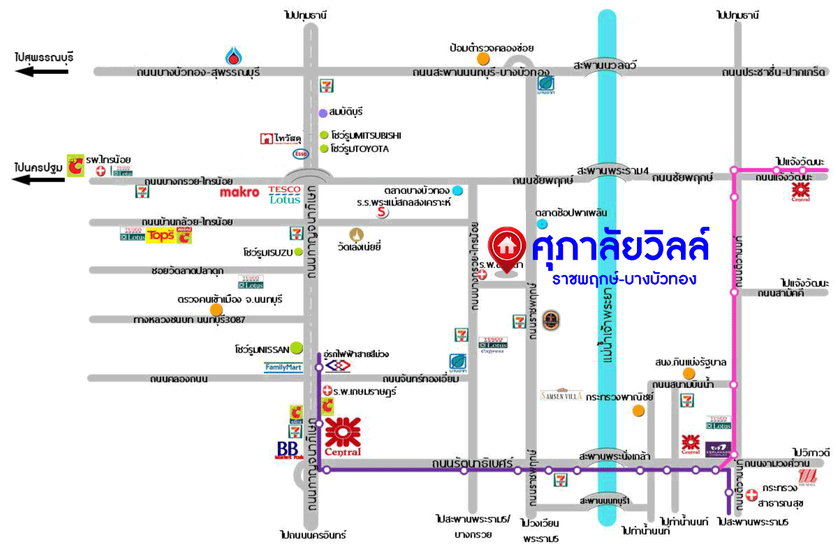 *****บ้านแฝดมือสอง นนทบุรี ม.ศุภาลัยวิลล์ ราชพฤกษ์-บางบัวทอง เนื้อที่กว้างขวางเกือบ 40 ตร.ว. ฟังก์ชัน 3 ห้องนอน 2 ห้องน้ำ ที่จอดรถ 2 คัน บ้านสภาพสวย พร้อมของแถมแบบจัดเต็ม พร้อมเข้าอยู่ได้เลย! โครงการตั้งบนทำเลเดินทางสะดวก ใช้เวลาเพียง 15 นาทีถึงรถไฟฟ้าสายสีม่วง "สถานีบางพลู" และจุดขึ้นทางด่วน "กาญจนาภิเษก" จองเลย!