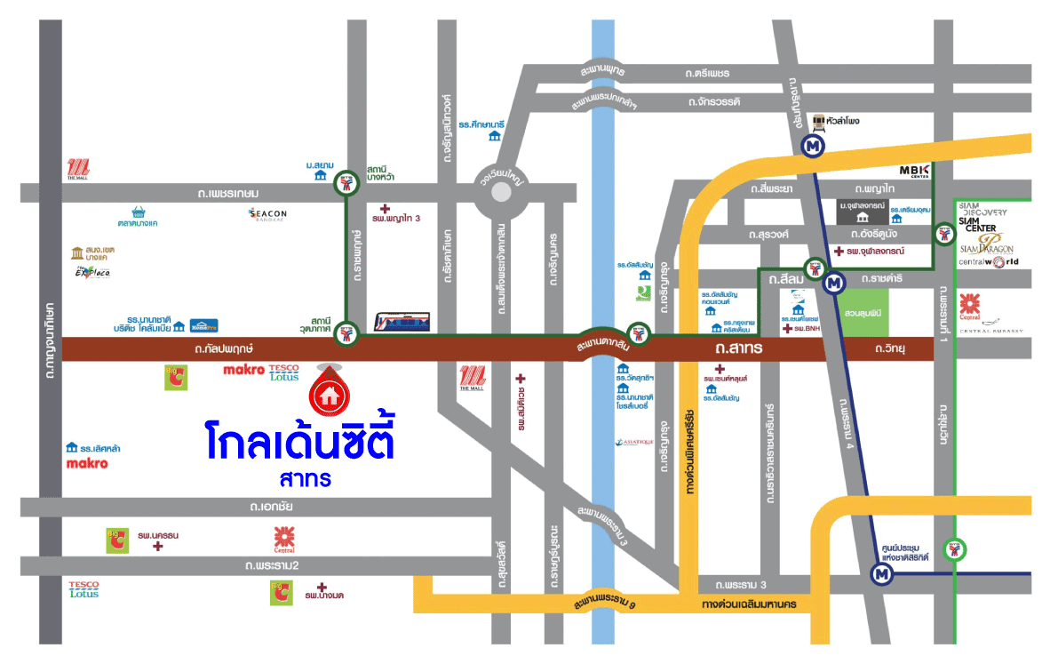 *****ทาวน์โฮมมือสองกรุงเทพมหานคร ม.โกลเด้นซิตี้ สาทร เนื้อที่มากถึง 20.6 ตร.ว. ฟังก์ชันจัดเต็ม 4 ห้องนอน 4 ห้องน้ำ 2 ที่จอดรถ บ้านตกแต่งใหม่ พร้อมอยู่ แถมฟรี! 3 เครื่องปรับอากาศ ทำเลดี  5 นาทีถึงรถไฟฟ้าสายสีเขียว "สถานีวุฒากาศ" ห้ามพลาด!