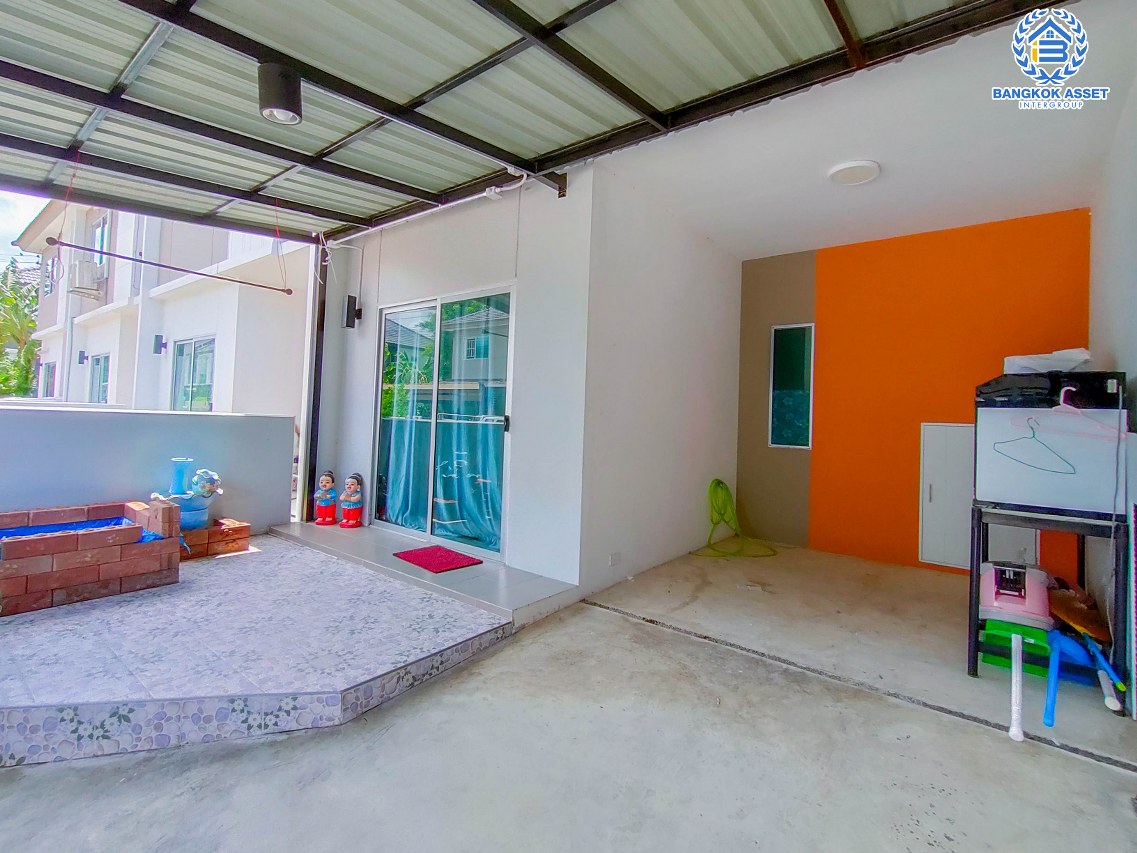 *****ทาวน์เฮ้าส์มือสองนนทบุรี ม.พฤกษา38 ชัยพฤกษ์-วงแหวน เนื้อที่ 18.1 ตร.ว. ฟังก์ชัน 3 ห้องนอน 2 ห้องน้ำ 1 ที่จอดรถ แถมฟรี! 1 เครื่องปรับอากาศ 1 เครื่องดูดควัน บ้านสภาพใหม่ ต่อเติมพร้อมอยู่ ทำเลดี ใกล้เซ็นทรัลเวสต์เกต