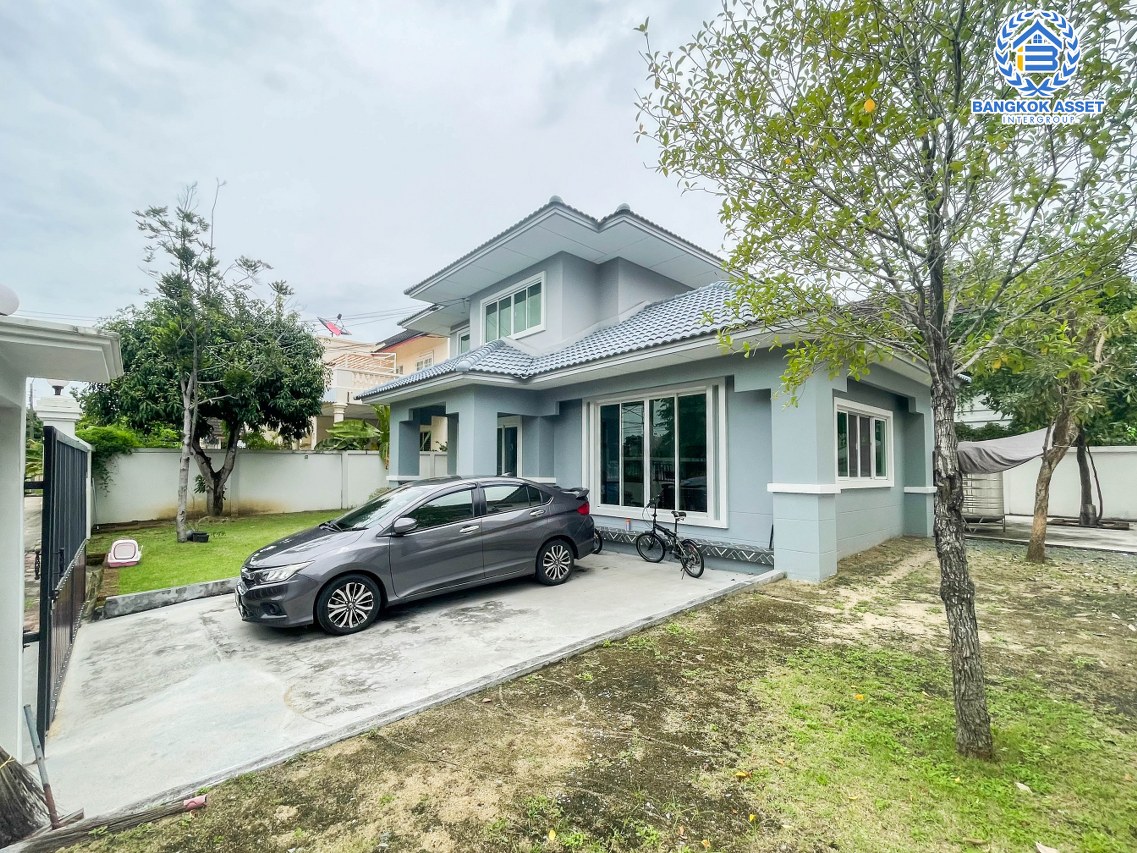 บ้านเดี่ยวมือสองกรุงเทพฯ ม.กฤษดานคร20 ปิ่นเกล้า เนื้อที่กว้างขวาสุดถึง 83 ตร.ว. ฟังก์ชัน 3 ห้องนอน 3 ห้องน้ำ 1 ที่จอดรถ แถมฟรี! 3 เครื่องปรับอากาศ ทำเลดี ใกล้ทางด่วน "กาญจนาภิเษก", ม.มหิดล และเซ็นทรัลปิ่นเกล้า