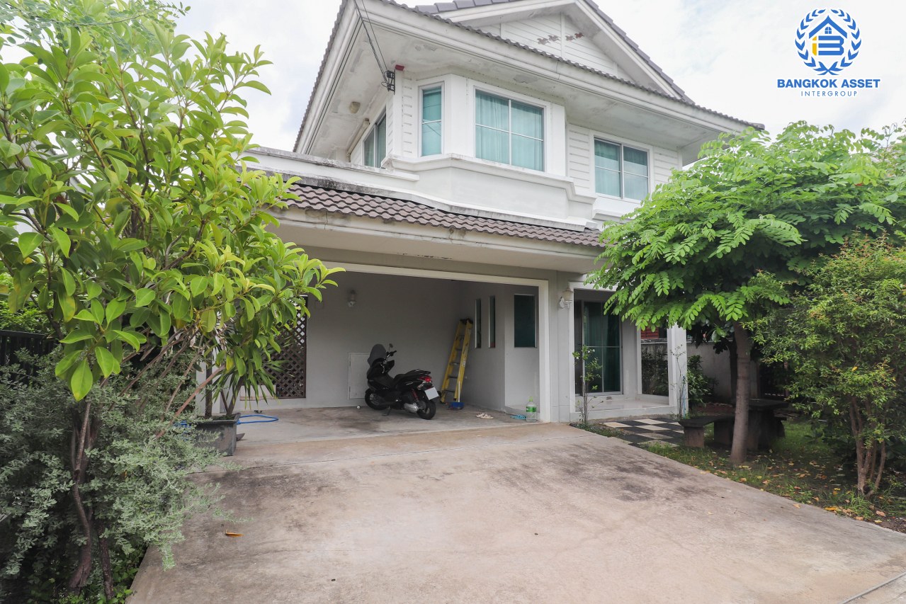 บ้านเดี่ยวมือสองนนทบุรี กาญจนาภิเษก ม.พฤกษ์ลดา1 บางใหญ่ เนื้อที่ 50 ตร.ว ฟังก์ชัน 3 ห้องนอน 2 ห้องน้ำ 2 ที่จอดรถ บ้านสวยพร้อมอยู่สภาพดี อยู่ใกล้รถไฟฟ้าสายสีม่วง "สถานีคลองบางไผ่" และห้างสรรพสินค้า "เซ็นทรัลเวสต์เกต"...