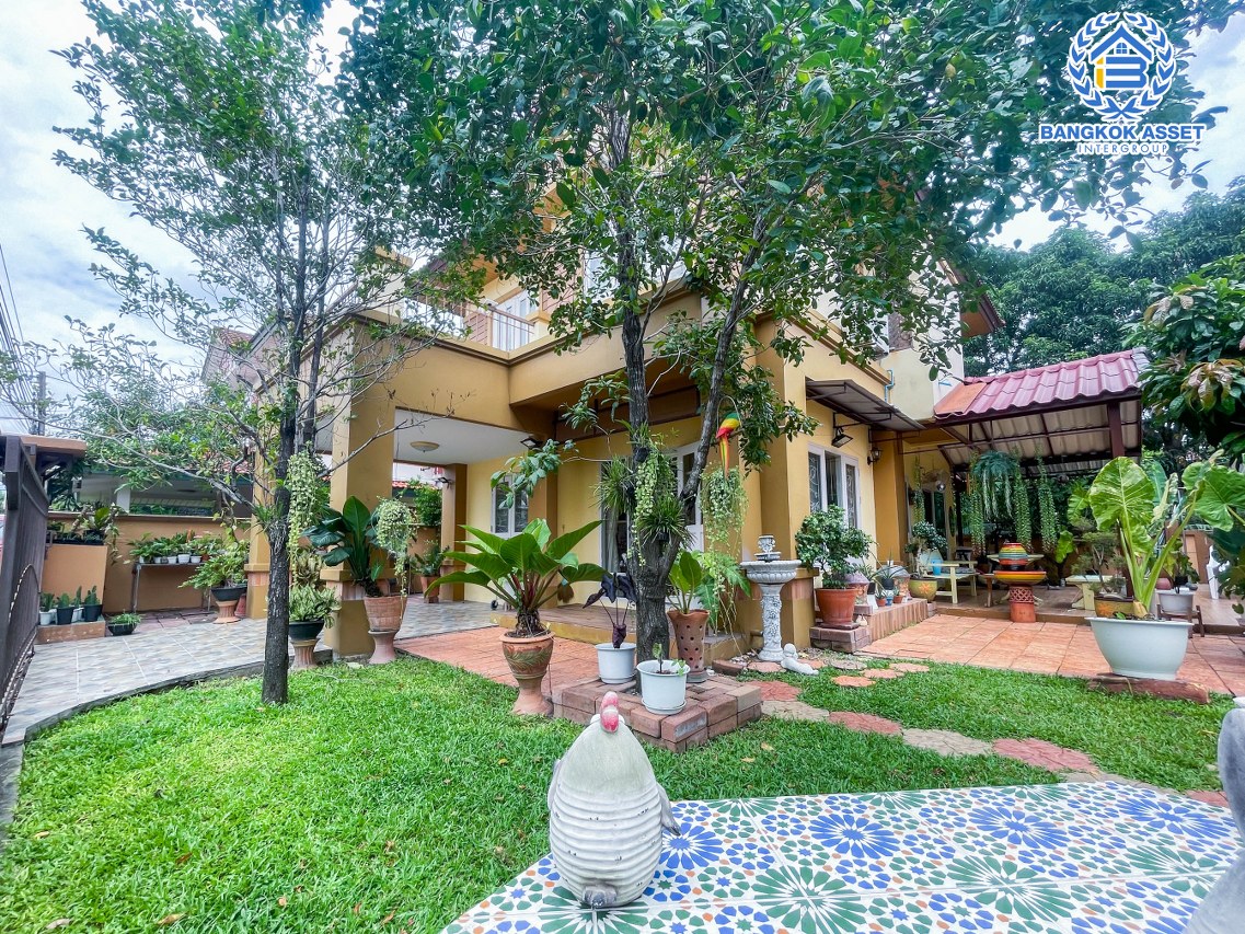 บ้านเดี่ยวมือสองนนทบุรี ม.เพอร์เฟคเพลส รัตนาธิเบศร์ เนื้อที่สูงสุดเกือบ 56 ตร.ว พร้อมฟังก์ชัน 3 ห้องนอน 2 ห้องน้ำ 1 ที่จอดรถ พิเศษฟรี! 1 เครื่องปรับอากาศ มีระบบรักษาความปลอดภัย เชื่อมต่อถนนรัตนาธิเบศร์, ถนนราชพฤกษ์ ใกล้โครงการรถไฟฟ้าสีม่วง "สถานีไทรม้า"