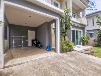 *****บ้านแฝดมือสองกรุงเทพฯ ม.พฤกษาวิลเลจ36 สรงประภา เนื้อที่กว้าง 38.7 ตร.ว. ฟังก์ชัน 3 ห้องนอน 2 ห้องน้ำ 2 ที่จอดรถ แถมฟรี! 3 เครื่องปรับอากาศ, 1 เครื่องทำน้ำอุ่น บนทำเลดี ใกล้สนามบินดอนเมือง และรถไฟฟ้าสายสีแดง "สถานีดอนเมือง"