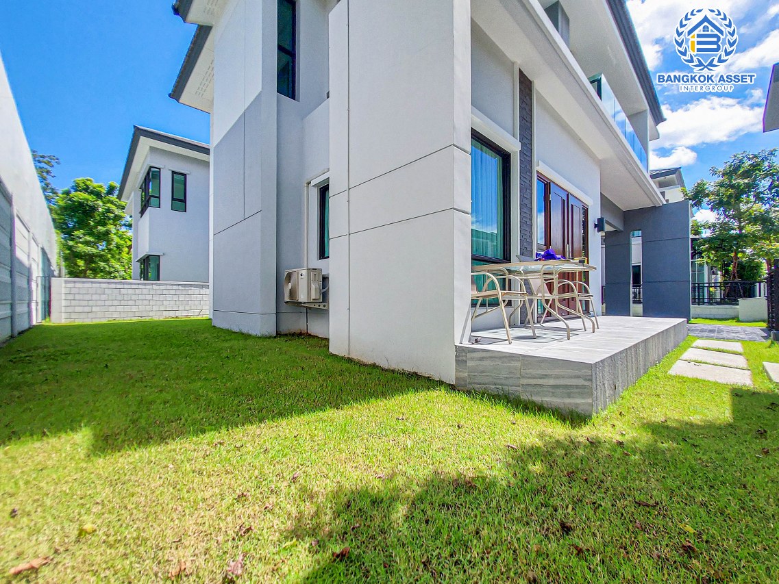 *****บ้านเดี่ยวมือสองนนทบุรี ม.เดอะซิตี้ รัชดา-วงศ์สว่าง #หลังมุม เนื้อที่กว้างขวางถึงเกือบ 76 ตร.ว. ฟังก์ชัน 5 ห้องนอน 5 ห้องน้ำ 2 ที่จอดรถ บ้านสภาพสวย บนทำเลเยี่ยม เพียง 5 นาทีก็ถึงรถไฟฟ้าสายสีม่วง "สถานีแยกติวานนท์" ใกล้ทางด่วน "ศรีรัช"