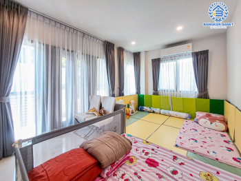 *****บ้านเดี่ยวมือสองนนทบุรี ม.เดอะซิตี้ รัชดา-วงศ์สว่าง #หลังมุม เนื้อที่กว้างขวางถึงเกือบ 76 ตร.ว. ฟังก์ชัน 5 ห้องนอน 5 ห้องน้ำ 2 ที่จอดรถ บ้านสภาพสวย บนทำเลเยี่ยม เพียง 5 นาทีก็ถึงรถไฟฟ้าสายสีม่วง "สถานีแยกติวานนท์" ใกล้ทางด่วน "ศรีรัช"