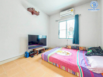 *****ทาวน์เฮ้าส์มือสองปทุมธานี ม.บ้านฟ้ารังสิต ลำลูกกา-คลอง7 เนื้อที่กว้าง 18.7 ตร.ว. ฟังก์ชัน 3 ห้องนอน 2 ห้องน้ำ 1 ที่จอดรถ แถมฟรี! 3 เครื่องปรับอากาศ, 1 เครื่องทำน้ำอุ่น ฯลฯ บนทำเลดี เชื่อมต่อถ.ลำลูกกา, ถ.กาญจนาภิเษก และทางด่วน