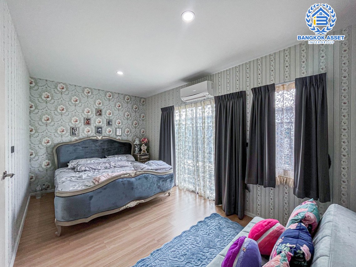 *****ทาวน์โฮมมือสองกรุงเทพฯ ม.บ้านกลางเมือง พระราม9-อ่อนนุช เนื้อที่ 18.1 ตร.ว. ฟังก์ชัน 3 ห้องนอน 3 ห้องน้ำ 2 ที่จอดรถ บนทำเลใกล้สนามบินสุวรรณภูมิ, รถไฟฟ้าสายแอร์พอร์ต เรล ลิงค์ "สถานีบ้านทับช้าง" และทางด่วน "มอเตอร์เวย์ ชลบุรี"