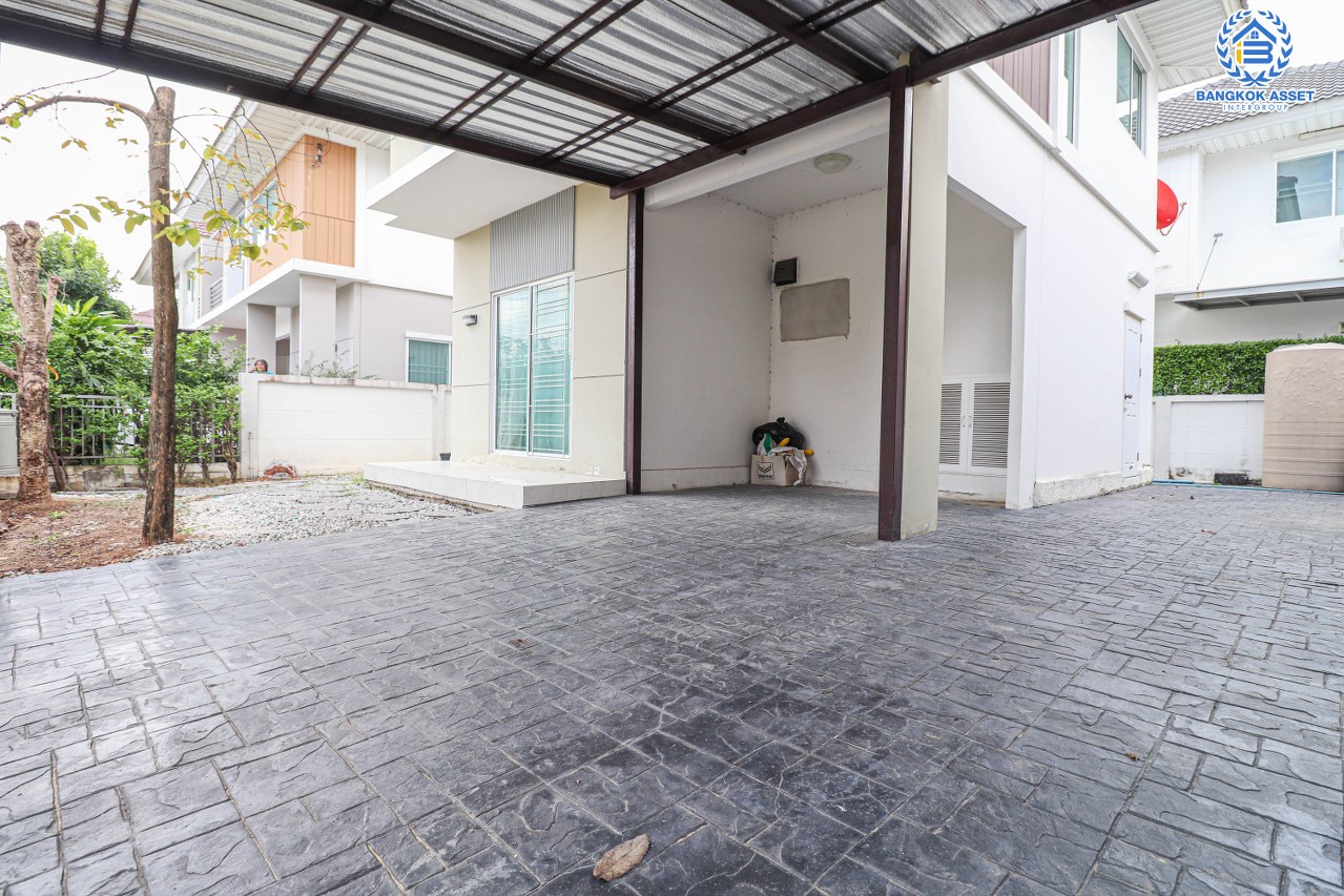 บ้านแฝดมือสอง นนทบุรี คุณภาพแบรนด์ Perfect Property ม.เพอร์เฟคพาร์ค ราชพฤกษ์ หลังใหญ่ เนื้อที่ 39.6 ตร.ว. ฟังก์ชัน 3 ห้องนอน 2 ห้องน้ำ 2 ที่จอดรถ ต่อเติมครบพร้อมเข้าอยู่ บนทำเลโซนเมือง ติดถนนราชพฤกษ์ ใกล้วงเวียนพระรามห้า เชื่อมต่อรถไฟฟ้าสายสีม่วง "สถานีบางรักน้อยท่าอิฐ" และทางด่วน "ศรีรัช"