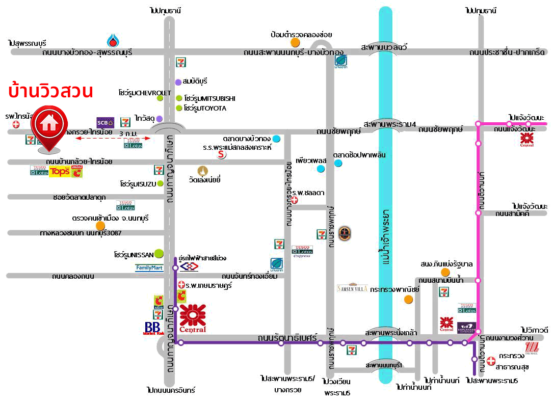 ทาวน์เฮ้าส์มือสอง นนทบุรี ม.วิวสวน ไทรน้อย เนื้อที่ 24 ตร.ว. ฟังก์ชัน 4 ห้องนอน 2 ห้องน้ำ จอดรถได้ 1 คัน สภาพภายในสวย ต่อเติมห้องนอนด้านล่าง ตั้งบนทำเลเดินทางสะดวก ใกล้เซ็นทรัลเวสต์เกต เชื่อมต่อถนนบางกรวย-ไทรน้อย ถนนกาญจณาภิเษก ถนนรัตนาธิเบศร์ จองเลย!...