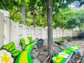 *****ทาวน์โฮมมือสองกรุงเทพฯ ม.บ้านริมสวน ดอนเมือง #หลังมุม เนื้อที่เยอะถึง 22.5 ตร.ว. ฟังก์ชัน 3 ห้องนอน 3 ห้องน้ำ 1 ที่จอดรถ บนทำเลเชื่อมต่อ ถ.แจ้งวัฒนะ, ถ.สรงประภา, ถ.กำแพงเพชร 6 ใกล้ทางด่วน "อุตราภิมุข" และรถไฟฟ้าสายสีแดง "สถานีหลักสี่"