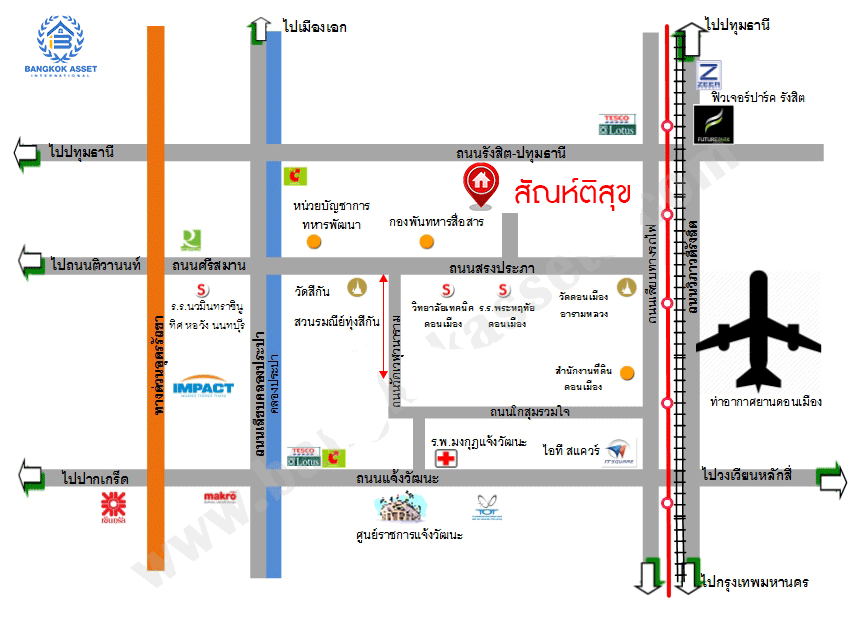บ้านมือสองตกแต่งใหม่ ม.สัณห์ติสุข สรงประภา บ้านแฝดหลังมุม เนื้อที่ถึง 51.8 ตร.ว. ฟังก์ชัน 3 ห้องนอน 2 ห้องน้ำ 1 ห้องอเนกประสงค์ จอดรถได้ 2 คัน บนทำเลศักยภาพ เชื่อมต่อหลายเส้นทาง ใกล้ทางด่วน "ศรีรัช" และโรบินสัน ศรีสมาน