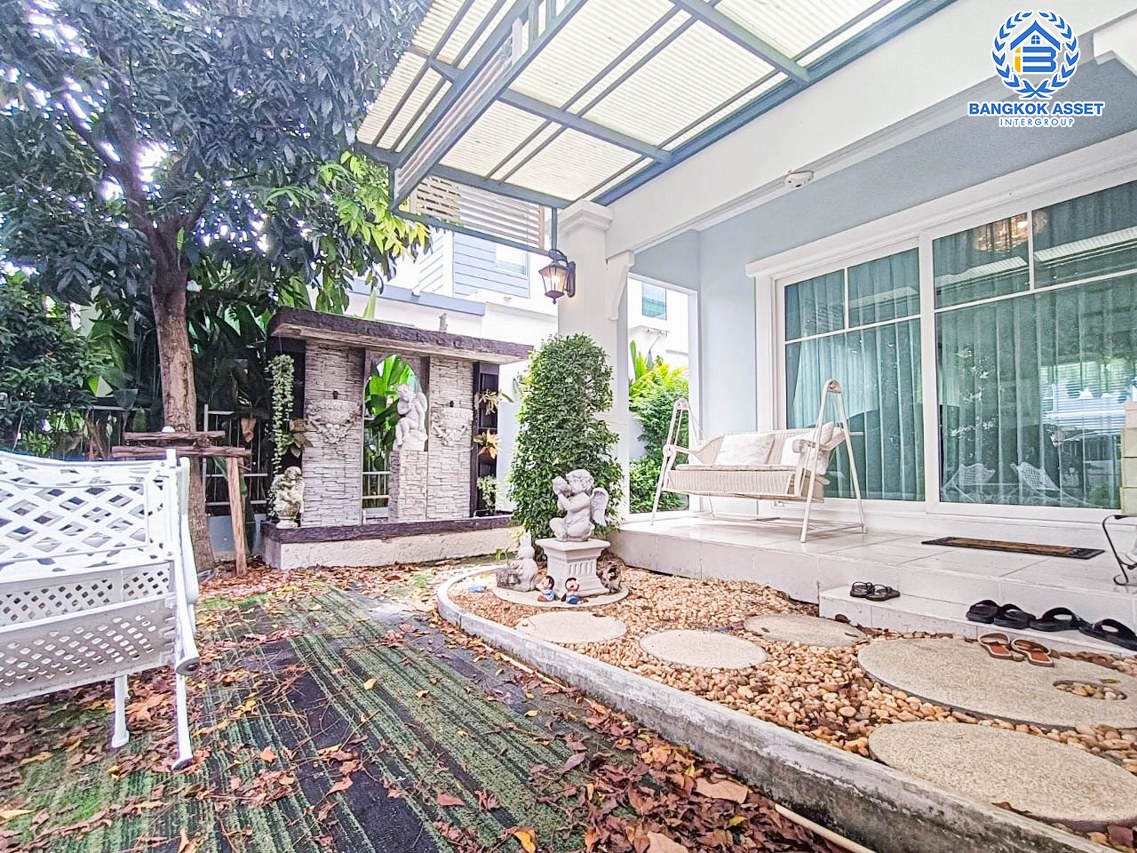 *****บ้านเดี่ยวมือสอง โครงการ วิลลาจจิโอ รังสิต-คลองสาม เนื้อที่ 55 ตร.ว. ฟังก์ชัน 3 ห้องนอน 3 ห้องน้ำ 2 ที่จอดรถ บ้านสวยพร้อมเข้าอยู่ เนื้อที่กว้างขวาง แถมฟรี! แอร์ และเครื่องดูดควัน บนทำเลที่ดี เข้า-ออกถนนหลายเส้นทาง ใกล้รถไฟฟ้าสายสีเขียว "สถานีคูคต" เชื่อมต่อดอนเมือง-โทลเวย์ จองเลย!