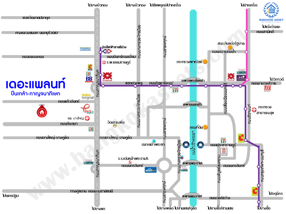 *****บ้านเดี่ยวมือสอง นนทบุรี  โครงการ เดอะแพลนท์ ปิ่นเกล้า-กาญจนาภิเษก หลังมุม เนื้อที่ 63.10 ตร.ว ฟังก์ชัน 3 ห้องนอน 3 ห้องน้ำ 2 ที่จอดรถ ภายในสภาพดี ตกแต่งต่อเติมให้ครบ พร้อมเข้าอยู่ ฟรี! เครื่องปรับอากาศ ทำเลดีใกล้รถไฟฟ้าสีม่วง "สถานีตลาดบางใหญ่" และทางด่วน "ศรีรัช"