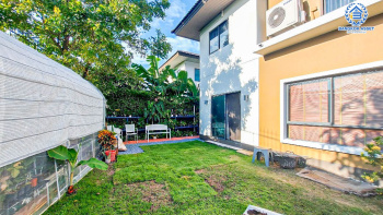 *****บ้านเดี่ยวมือสอง หลังใหญ่ จากแบรนด์ Sansiri โครงการ บุราสิริ ราชพฤกษ์-345 เนื้อที่กว่า 97.10 ตร.ว. ฟังก์ชัน 3 ห้องนอน 3 ห้องน้ำ 2 ที่จอดรถ สภาพสวยเหมือนใหม่ ต่อเติมครบครัน ทำเลดี เชื่อมต่อทั้งถนนสะพานนนทบุรี-บางบัวทอง, ถนนกาญจนาภิเษก, ถนนราชพฤกษ์ ใกล้เซ็นทรัลเวสต์เกต และอีเกียบางใหญ่ จองเลย!