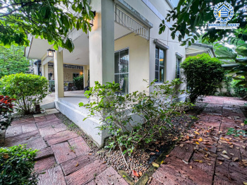 *****บ้านเดี่ยวมือสองนนทบุรี โครงการ มัณฑนา ปิ่นเกล้า-พระราม5 เนื้อที่ 56 ตร.ว สภาพดี พร้อมอยู่ ฟังก์ชัน 3 ห้องนอน 3 ห้องน้ำ 2 ที่จอดรถ แถมฟรี! 4 เครื่องปรับอากาศ ต่อเติมครัวและเฟอร์นิเจอร์ พร้อมตู้เย็น ทำเลดี ติดถนนใหญ่ เชื่อมต่อถนนนครอินทร์, ถนนกาญจนาภิเษก ใกล้โครงการรถไฟฟ้าสายสีม่วง "บางรักใหญ่" และทางด่วน "ศรีรัช"