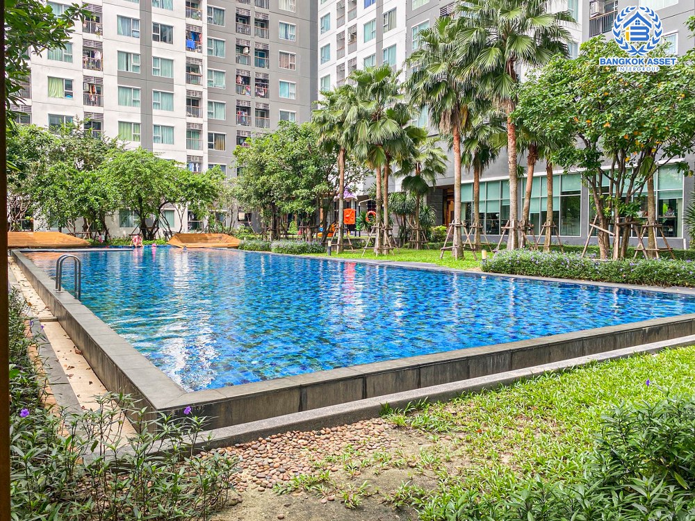 *****คอนโดมือสอง นนทบุรี โครงการ แอสปาย รัตนาธิเบศร์2 พื้นที่ใช้สอย 30.72 ตร.ม ฟังก์ชัน 1 ห้องนอน 1 ห้องน้ำ คอนโด High Rise ส่วนกลางครบครัน สภาพภายในดีเยี่ยม พร้อมอยู่ บนทำเลศักยภาพ เพียง 250 เมตร ถึงรถไฟฟ้าสายสีม่วง "สถานีบางกระสอ" ใกล้ทางด่วน "งามวงศ์วาน"