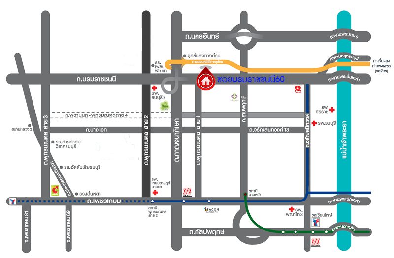 บ้านมือสองตกแต่งใหม่ โครงการ ซอยบรมราชชนนี60 เนื้อที่ 69.3 ตร.ว. พื้นที่ใช้สอย 236 ตร.ม. ฟังก์ชัน 3 ห้องนอน 3 ห้องน้ำ จอดรถได้ 2 คัน บนทำเลเดินทางสะดวก เชื่อมต่อหลายเส้นทาง  ใกล้เซ็นทรัลปิ่นเกล้า และทางคู่ขนานลอยฟ้าบรมราชชนนี