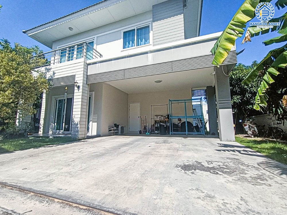 *****บ้านเดี่ยวมือสอง โครงการ คุณาลัยซิมโฟนี บ้านกล้วย-ไทรน้อย เนื้อที่กว้าง 67.50 ตร.ว. ฟังก์ชัน 3 ห้องนอน 3 ห้องน้ำ 2 ที่จอดรถ บ้านมีค่อนข้างความเป็นส่วนตัว แถมฟรี! เครื่องปรับอากาศ บนทำเลดี เชื่อมต่อถนนบ้านกล้วย-ไทรน้อย, ถนนกาญจนาภิเษก ใกล้จุดขึ้นทางด่วน "บางใหญ่-กาญจนบุรี (ในอนาคต)"