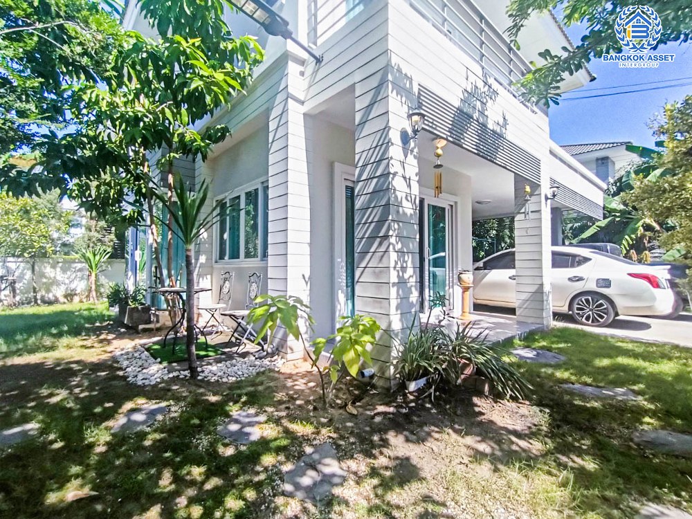 *****บ้านเดี่ยวมือสอง โครงการ คุณาลัยซิมโฟนี บ้านกล้วย-ไทรน้อย เนื้อที่กว้าง 67.50 ตร.ว. ฟังก์ชัน 3 ห้องนอน 3 ห้องน้ำ 2 ที่จอดรถ บ้านมีค่อนข้างความเป็นส่วนตัว แถมฟรี! เครื่องปรับอากาศ บนทำเลดี เชื่อมต่อถนนบ้านกล้วย-ไทรน้อย, ถนนกาญจนาภิเษก ใกล้จุดขึ้นทางด่วน "บางใหญ่-กาญจนบุรี (ในอนาคต)"