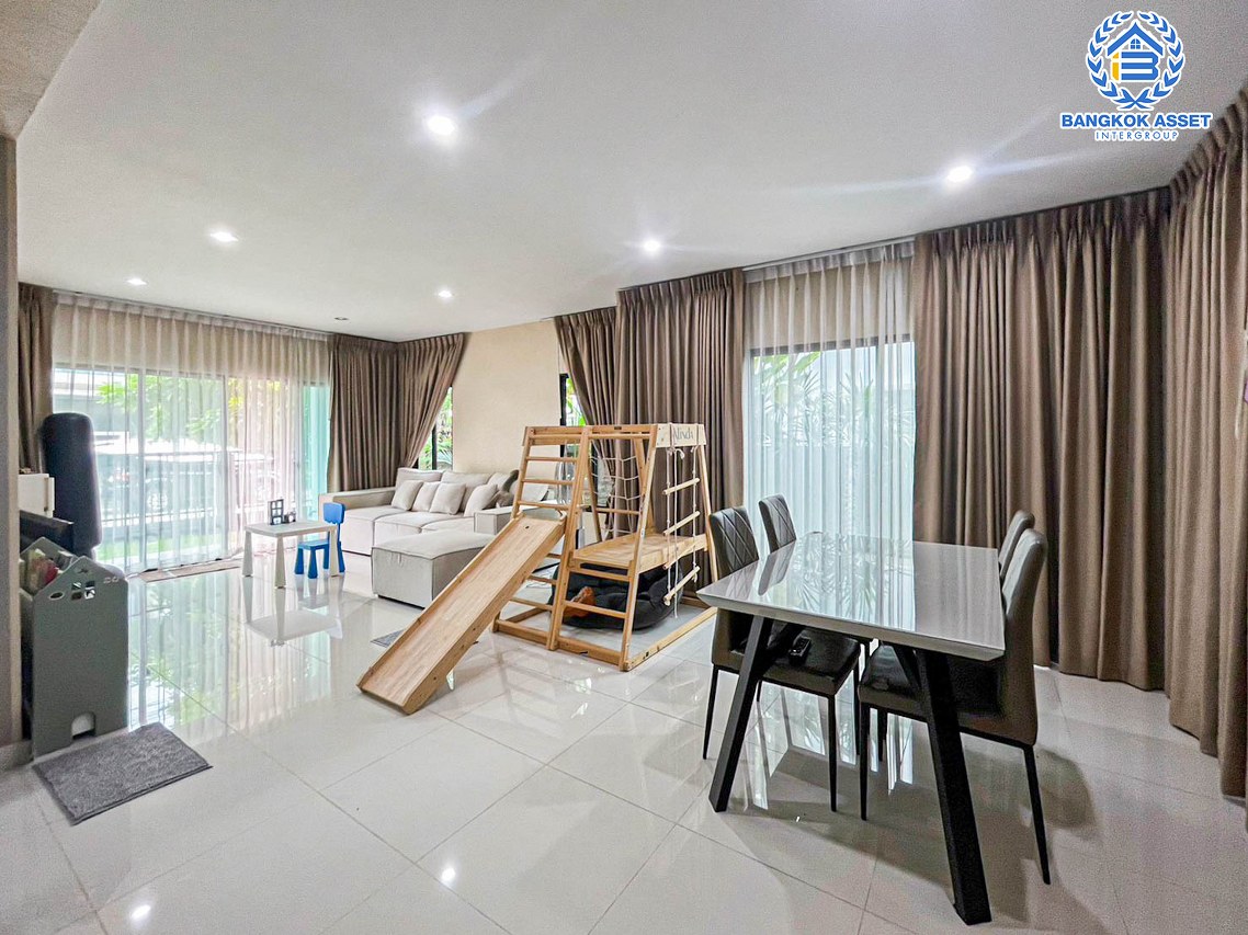 *****บ้านเดี่ยวมือสองนนทบุรี โครงการ ภัสสร แจ้งวัฒนะ-ชัยพฤกษ์ เนื้อที่กว้าง 54 ตร.ว. ฟังก์ชัน 3 ห้องนอน 3 ห้องน้ำ 2 ที่จอดรถ บ้านสภาพเหมือนใหม่ บนทำเลแห่งการเดินทาง ใกล้รถไฟฟ้าสายในอนาคตสีชมพู "สถานีปากเกร็ด" และทางด่วน "แจ้งวัฒนะ"