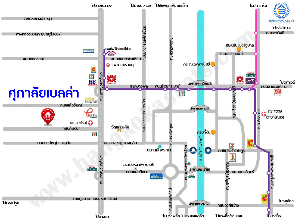 *****บ้านแฝดมือสอง โครงการ ศุภาลัยเบลล่า ซ.กันตนา เนื้อที่กว้าง 37.80 ตร.ว. ฟังก์ชัน 3 ห้องนอน 2 ห้องน้ำ 2 ที่จอดรถ สภาพภายในสวย รอบบ้านกว้างขวาง บนทำเลดี เชื่อมต่อถนนกาญนาภิเษก, ถนนแก้วอินทร์ ถนนคลองถนน และจุดขึ้นทางด่วน "ศรีรัช" จองเลย!