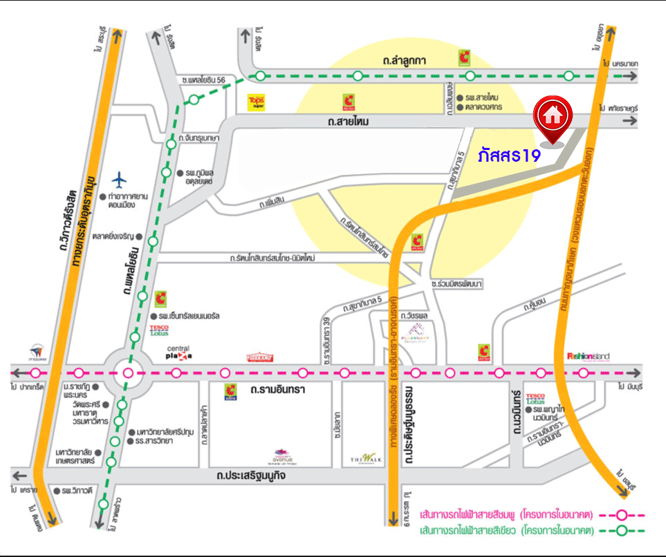 *****บ้านเดี่ยวมือสอง โครงการ ภัสสร19 วัชรพล-วงแหวน เนื้อที่กว้าง 50.60 ตร.ว. ฟังก์ชัน 3 ห้องนอน 1 ห้องน้ำ 2 ที่จอดรถ บ้านพร้อมอยู่ที่ถูกที่สุดในโครงการ ตั้งบนทำเลดี เชื่อมต่อถนนจตุโชติ, ถนนสายไหม, ถนนพหลโยธิน, ถนนลำลูกกา และจุดขึ้นทางด่วน "จตุโชติ" จองเลย!